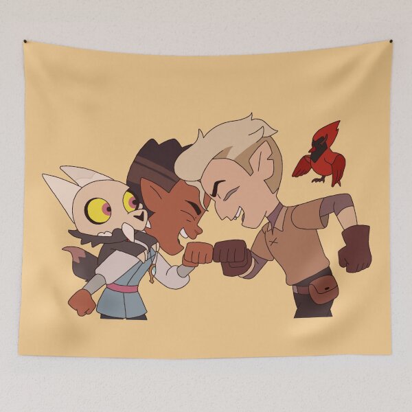 Item preview, Gus and Hunter (ft. King and Flapjack) designed and sold by ArtivistsCave.