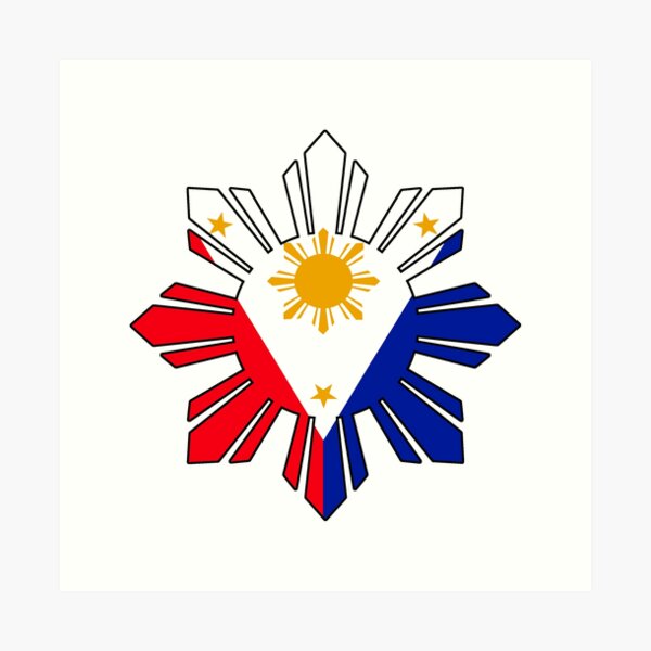 Philippine Sun Flag Art Print