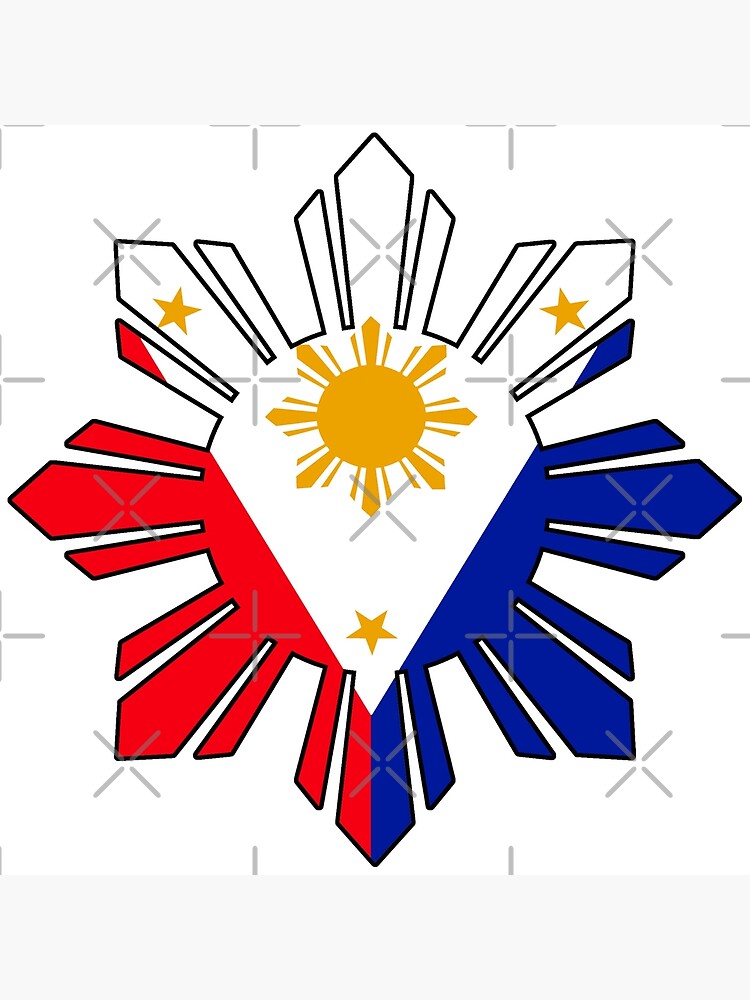 Philippine Sun Flag Art Print For Sale By Kayve Redbubble