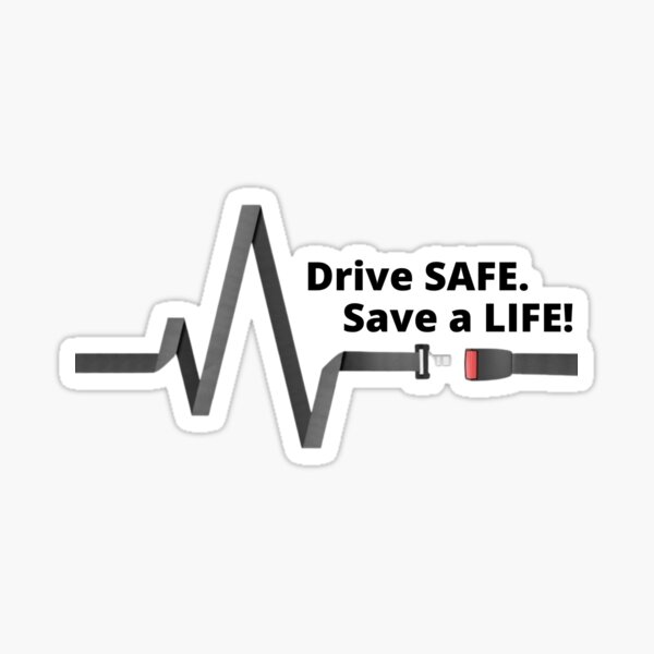 Adesivi Per Auto Di Avvertimento Drive Safe Letters Stickers In