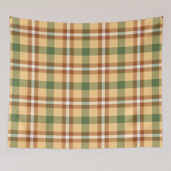 Item preview, Green Orange Tartan Plaid designed and sold by TheWalnut.