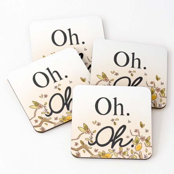 Item preview, Oh. Oh in italic designed and sold by Jadzidraws.