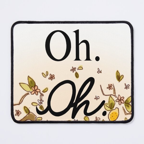 Item preview, Oh. Oh in italic designed and sold by Jadzidraws.