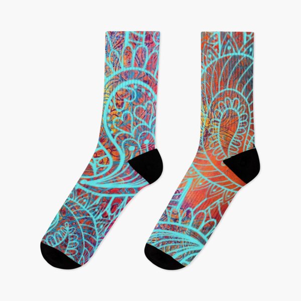 Item preview, Aqua Paisley designed and sold by Kelly Dallas.