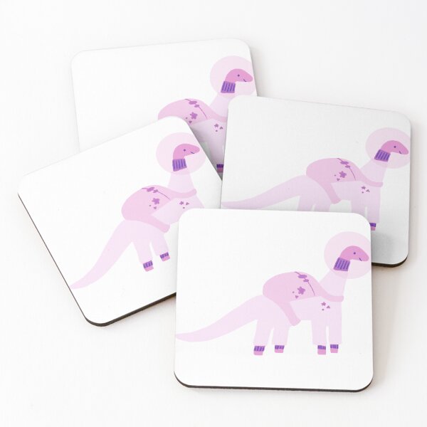 Item preview, Pink Space Dinosaur designed and sold by barooshy.