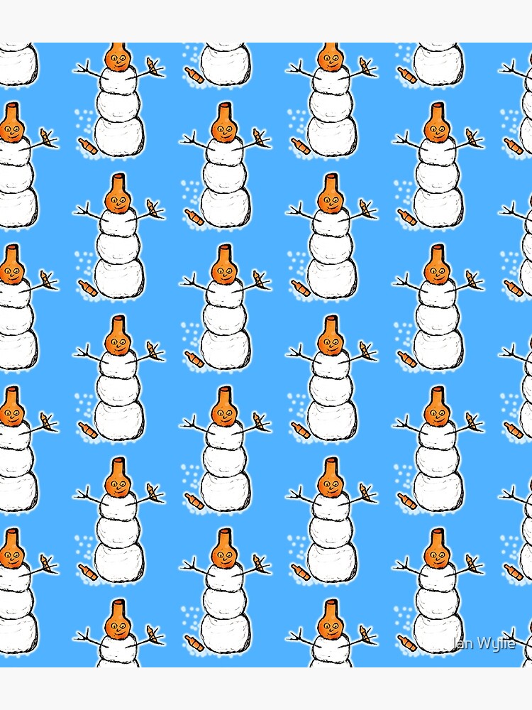 Pop Bottle Snowman by ianwylie87