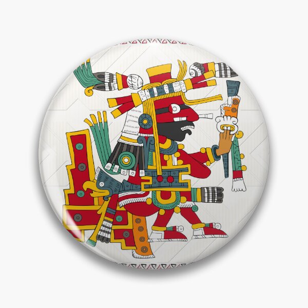 Item preview, Xiuhtecuhtli - Borgia Graphic Tee designed and sold by Aztectees.