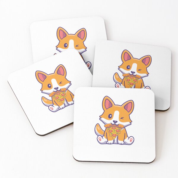 Item preview, perro comiendo una pizza designed and sold by Mayelshehawy.