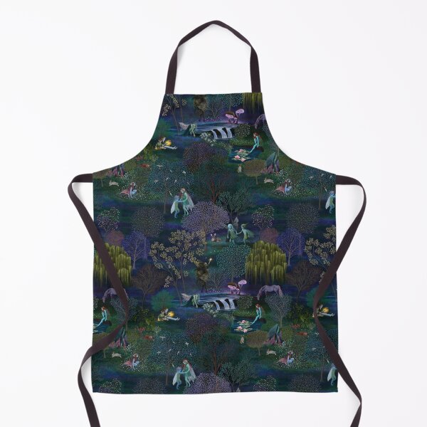 Item preview, Fairy woods - the place I carry in my heart ... Fairies, unicorn, Jackalopes living in a magical forest.   designed and sold by Rebecca Reck Art.