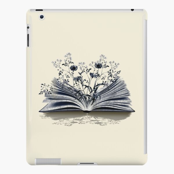 Funda y vinilo para iPad for Sale con la obra «Haga crecer su mente, libro  floral, libros de lectura, pegatina de libro, regalo de ratón de biblioteca  para lector, regalo de estudiante
