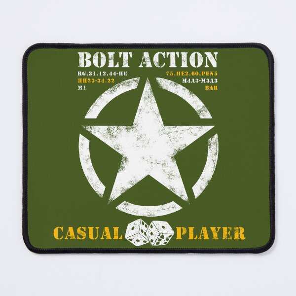 Item preview, WWII US army Bolt Action Casual Player designed and sold by totemsofwar.