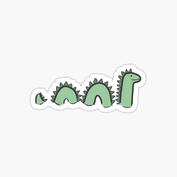 Loch Ness Stickers for Sale