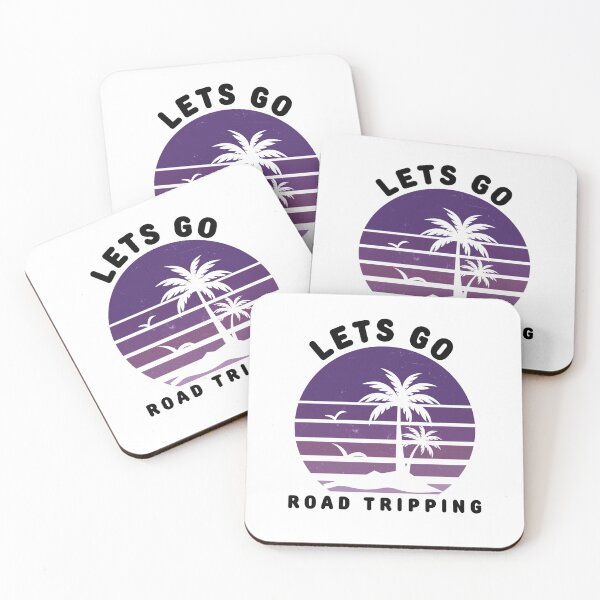 Item preview, Lets Go Road Trippin - Palm Trees designed and sold by bsrishika.