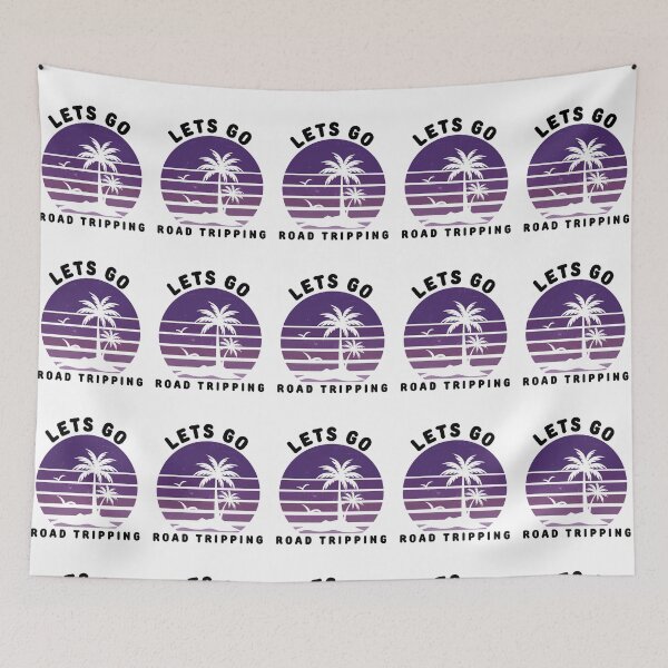 Item preview, Lets Go Road Trippin - Palm Trees designed and sold by bsrishika.
