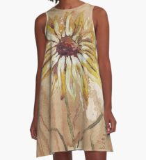Helianthus (sunflower) A-Line Dress