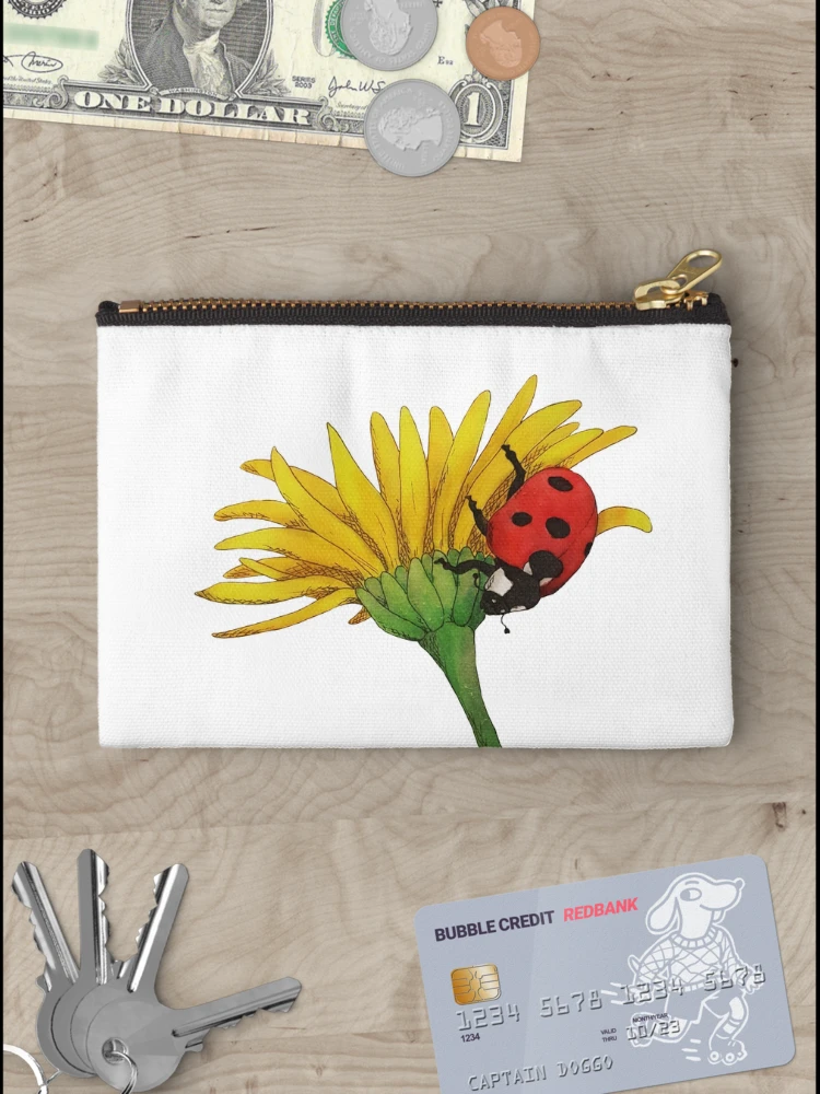 Thumbnail 3 of 4, Zipper Pouch, Ladybug designed and sold by RageMelon.