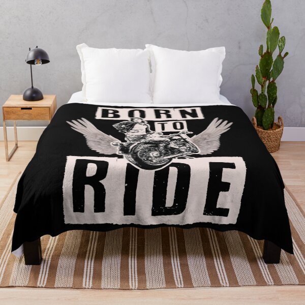 Item preview, motorcycle riding shirt summer badass born to ride designed and sold by la-petite-folie.