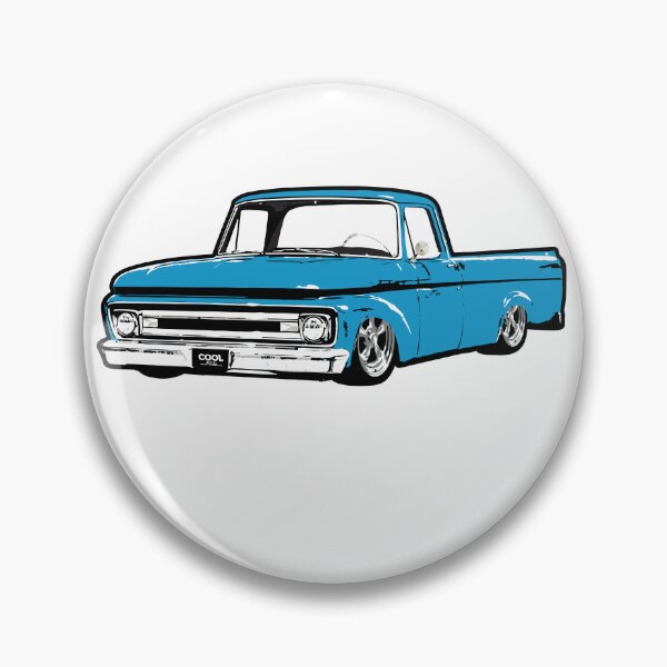 Item preview, Blue 60s Lowered F Truck designed and sold by CoolRide.