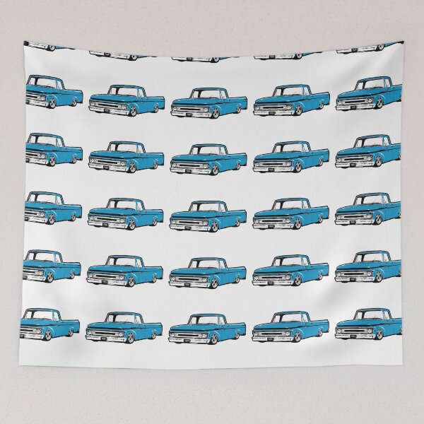 Item preview, Blue 60s Lowered F Truck designed and sold by CoolRide.