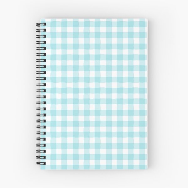 Item preview, Blue gingham summer pattern, watercolour checked pattern designed and sold by RoseMaryWP.
