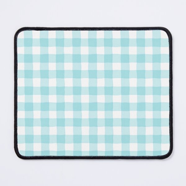 Item preview, Blue gingham summer pattern, watercolour checked pattern designed and sold by RoseMaryWP.