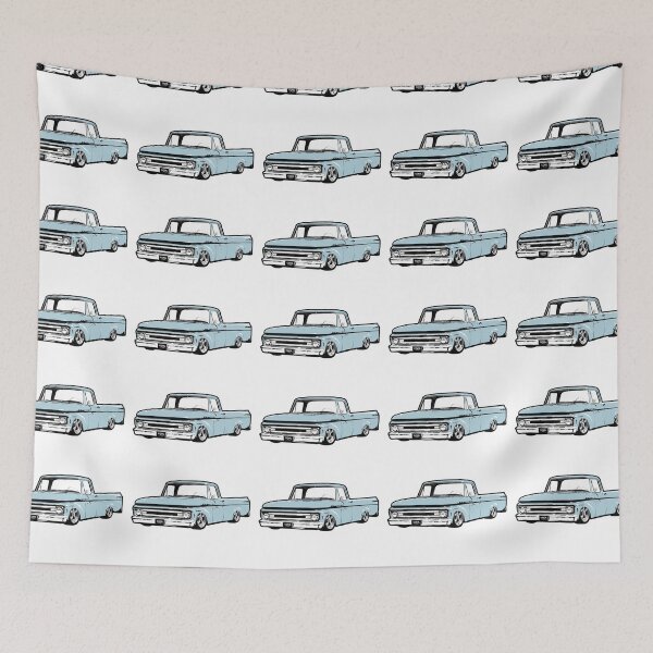 Item preview, Light Blue 60s Lowered F Truck designed and sold by CoolRide.