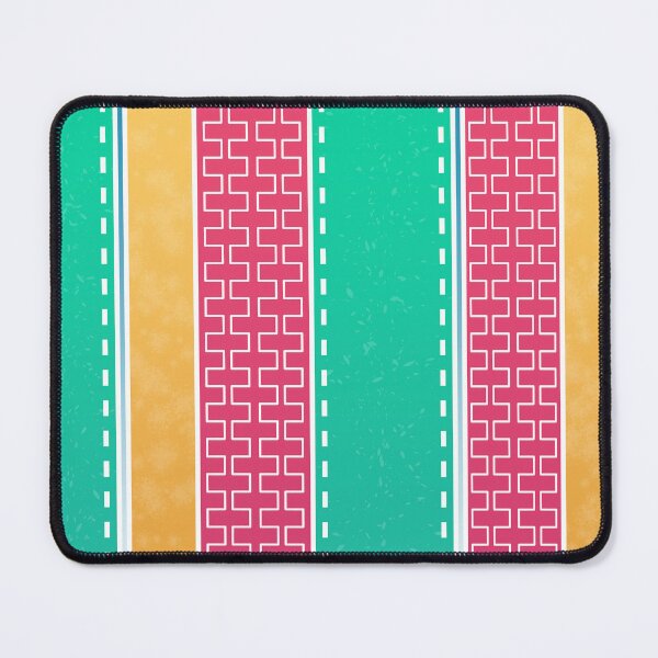 Item preview, Turquoise retro vertical lines designed and sold by MinEkkoArt.