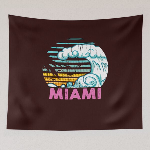 Item preview, Vintage MIAMI Beach - SURF VACATION designed and sold by omgsavariya.