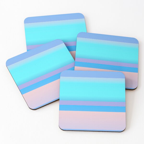 Item preview, Mauve blue stripes | mauve blue striped designed and sold by lausn.