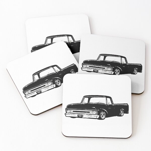 Item preview, Black 60s Lowered F Truck designed and sold by CoolRide.