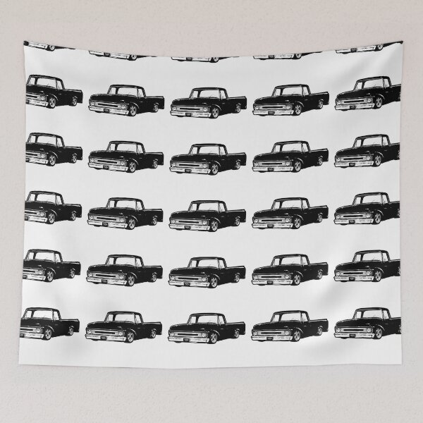 Item preview, Black 60s Lowered F Truck designed and sold by CoolRide.