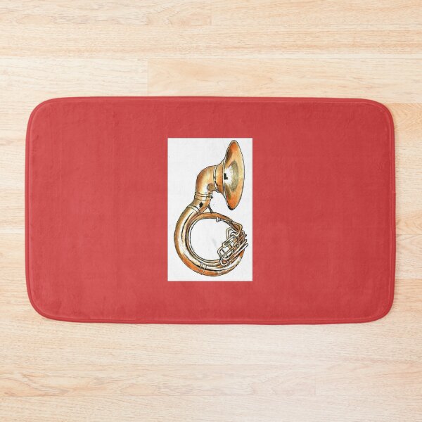 Item preview, Tuba - Watercolor and Ink designed and sold by DonSylvester.