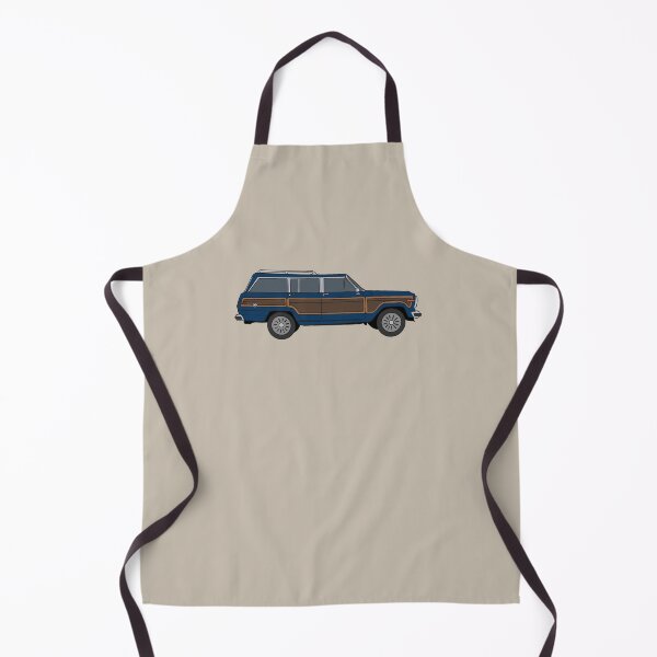 Item preview, Classic American SUV - Blue with wooden sides. designed and sold by littleparis.