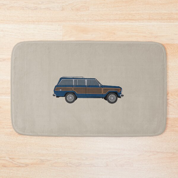 Item preview, Classic American SUV - Blue with wooden sides. designed and sold by littleparis.