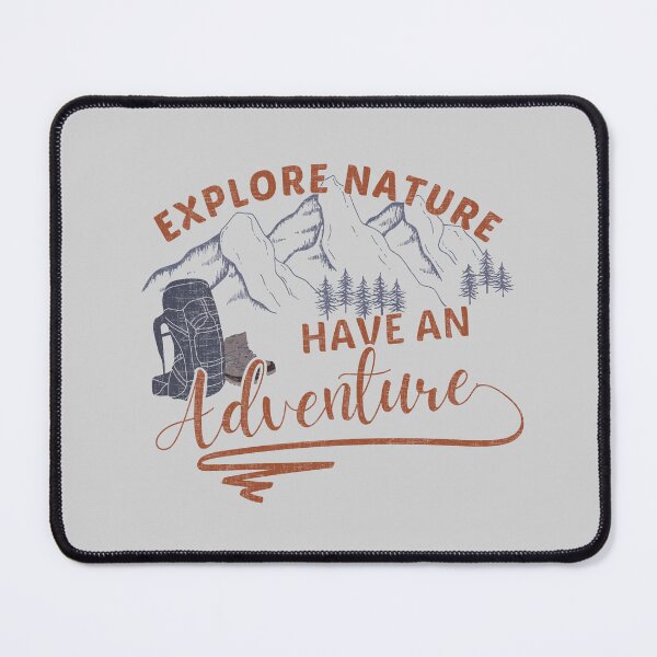 Item preview, Explore nature have an adventure - inspirational camping quote designed and sold by yococo.