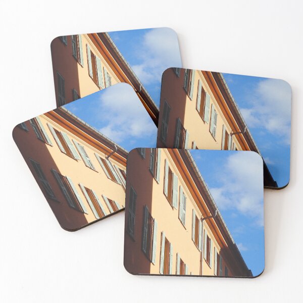 Item preview, Afternoon Sun Beams on French Building Facade designed and sold by CarolinaReina.