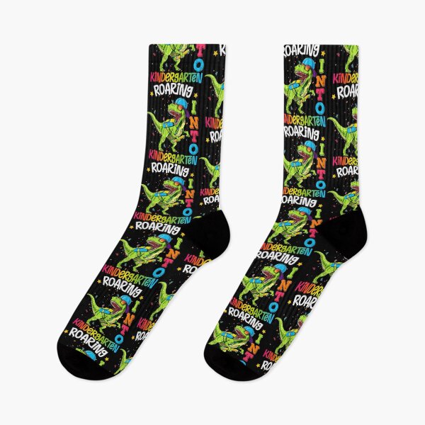Item preview, Roaring Kindergarten Dinosaur T Rex Back to School Boys Gift Long Sleeve  designed and sold by GerdaShop.