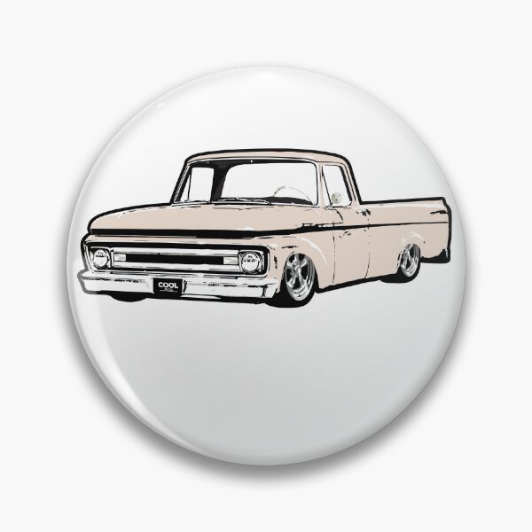 Item preview, Beige 60s Lowered F Truck designed and sold by CoolRide.