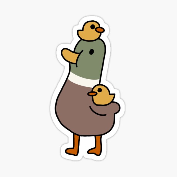 Item preview, Duck Dad with Duck Babies designed and sold by taylorcoonelly.
