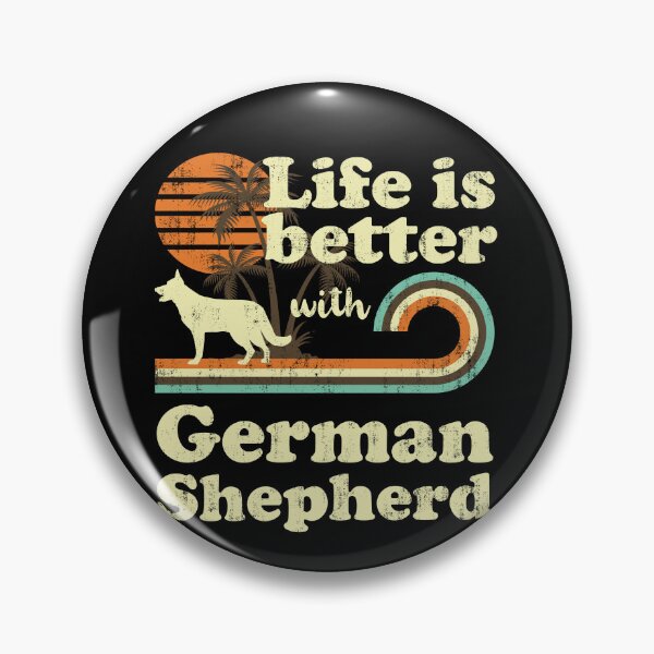 Artikelvorschau, Life is Better with German Shepherd Vintage entworfen und verkauft von rafaeltto.