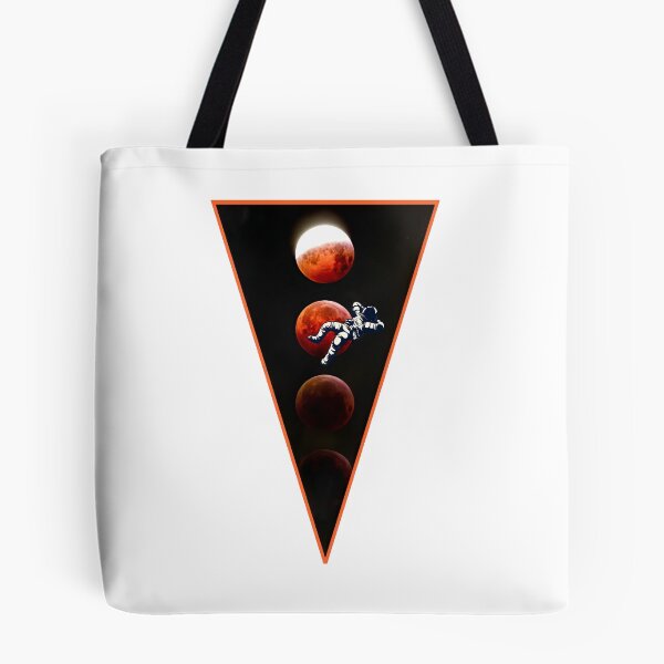 Item preview, Cool Moon Phases with Chilling Astronaut, Triangle designed and sold by Mirksaz-designs.