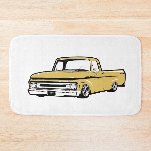 Item preview, Yellow 60s Lowered F Truck designed and sold by CoolRide.