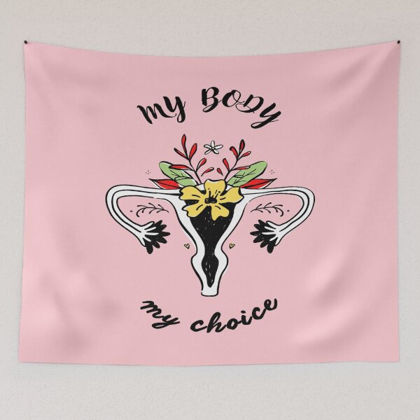 Item preview,  Roe v. Wade Pro Choice | my body my choice  designed and sold by Giovanni's  Brown Quotes.