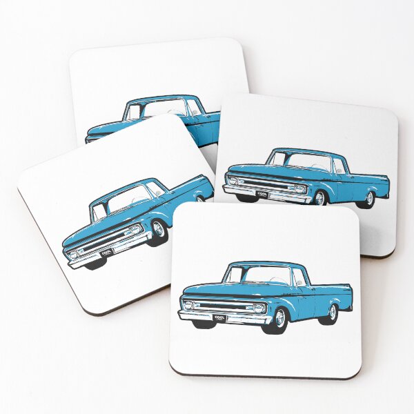 Item preview, Blue 60s F Truck designed and sold by CoolRide.