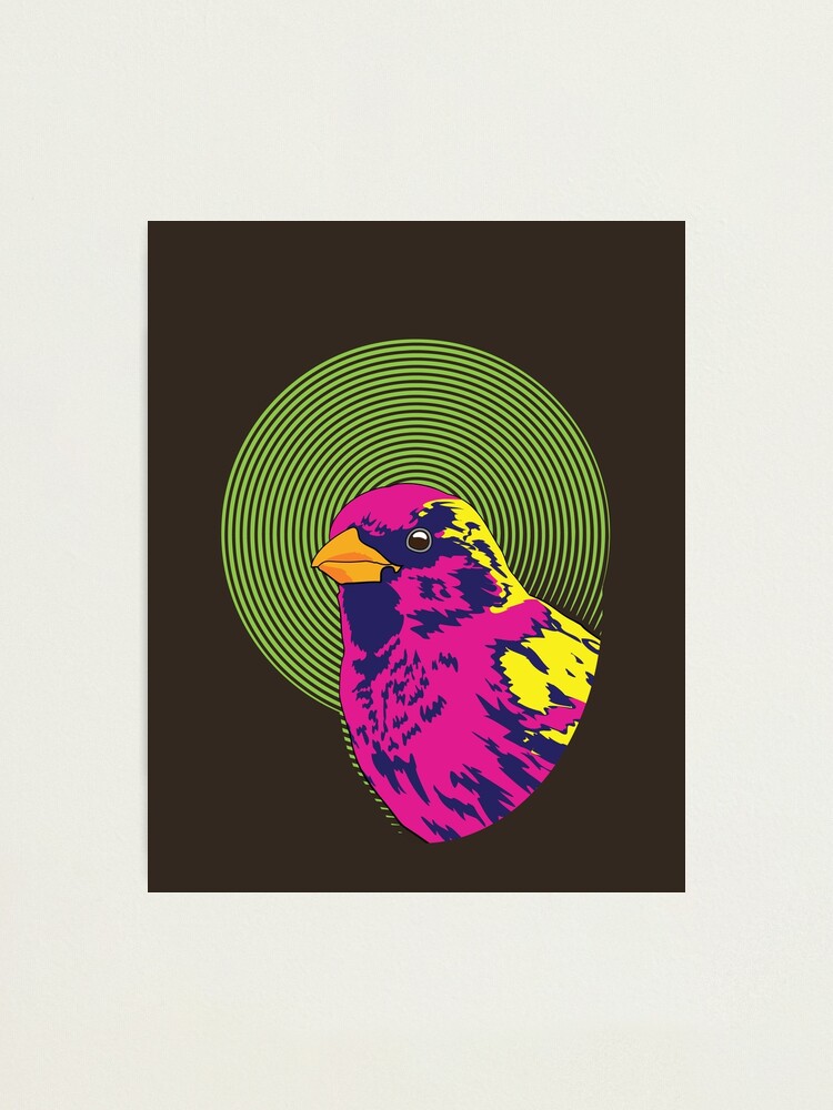 Alternate view of Sparrow Spectrum Photographic Print