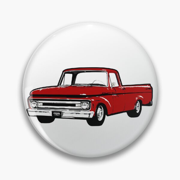 Item preview, Red 60s F Truck designed and sold by CoolRide.