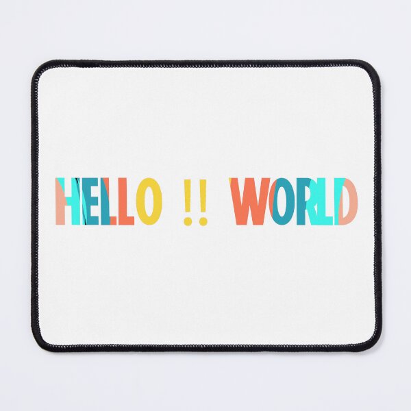 Item preview, Hello World !! designed and sold by RCrizil.