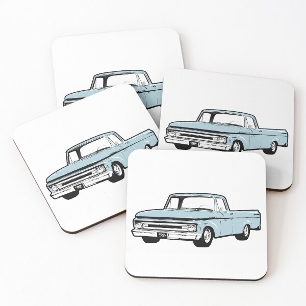 Item preview, Light Blue 60s F Truck designed and sold by CoolRide.
