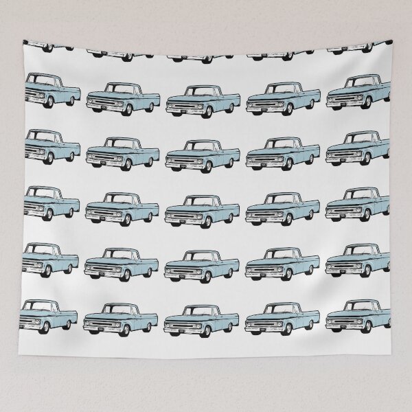 Item preview, Light Blue 60s F Truck designed and sold by CoolRide.