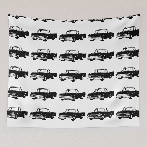Item preview, Black 60s F Truck designed and sold by CoolRide.
